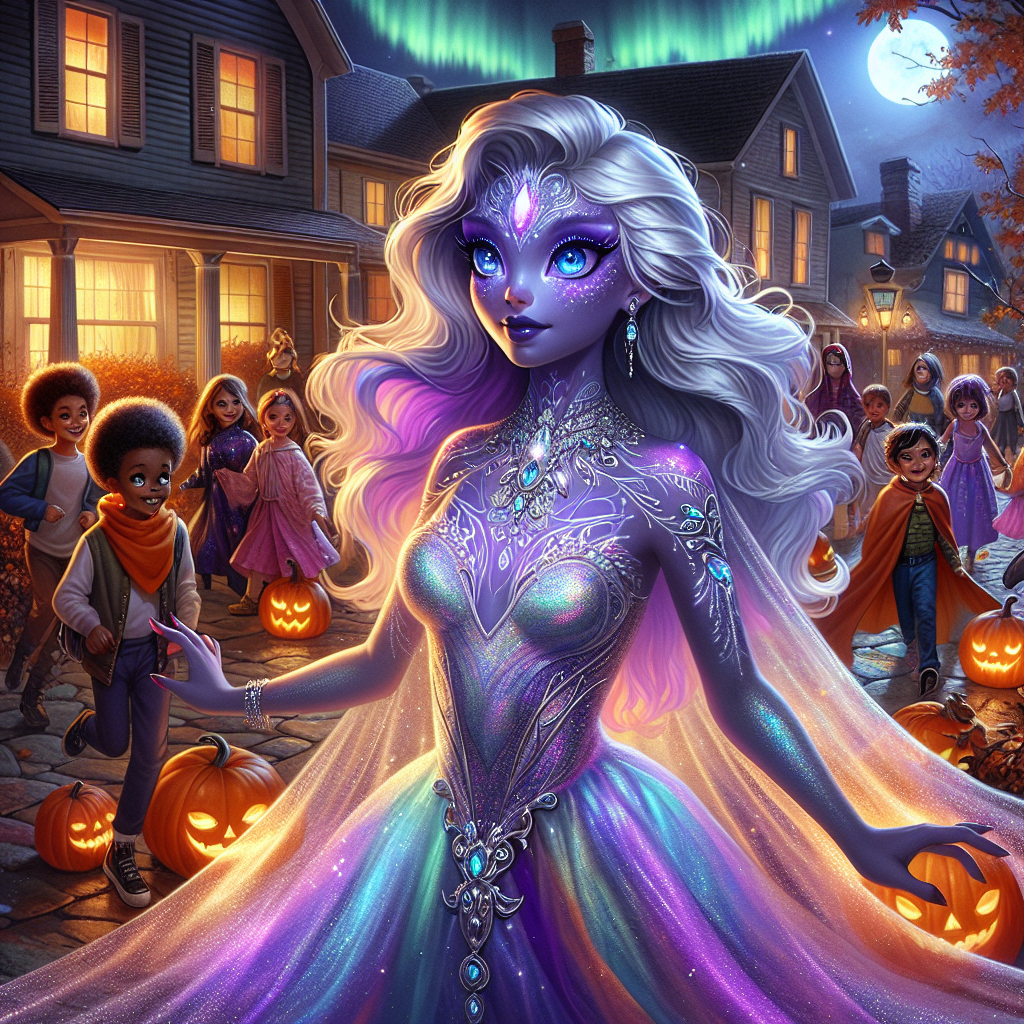 Ishana's Halloween Adventure in Viridian