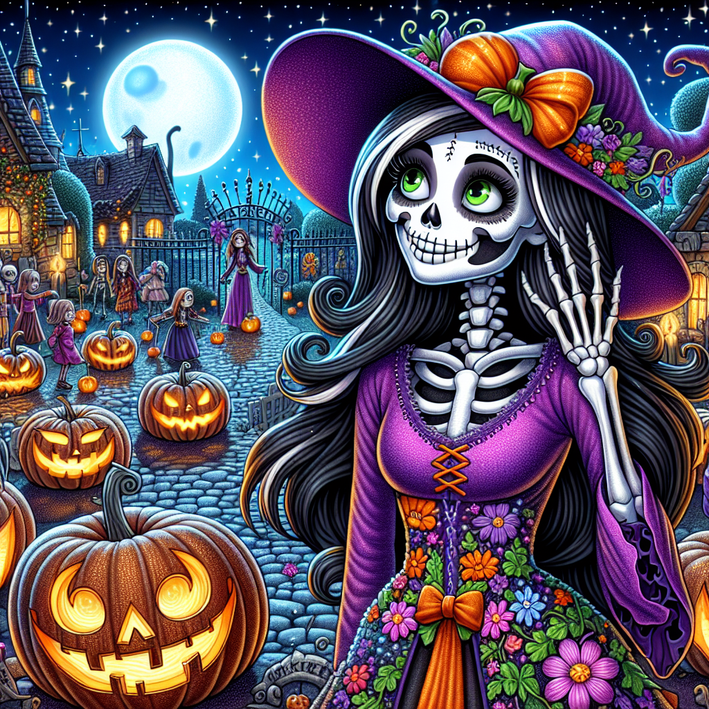 Evelyn and the Secret of the Pumpkin Walk