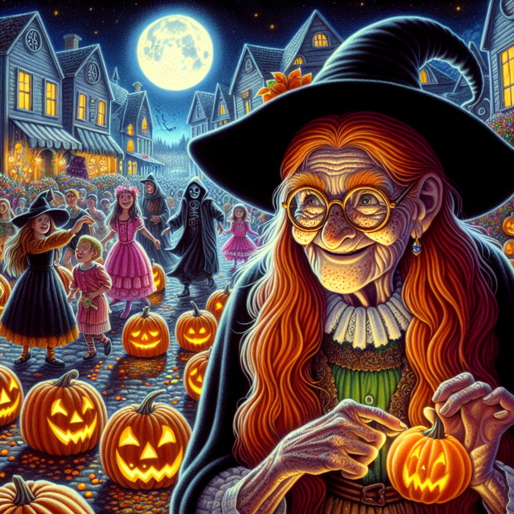Granny Jannie and the Pumpkin Mystery at Viridian's Jack O' Lantern Jubilee